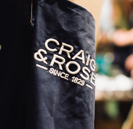 Craig & Rose paints showroom apron